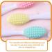 Healeved Lip Brush Tool 5pcs Exfoliating Lip Scrub Brush Double-Sided Silicone Lip Exfoliator Brush Lip Scrubber Brush for - Buy Online on GoSupps.com