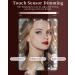 Large Makeup Mirror with Lights, 10X Magnification, 360 Rotation, Touch Adjustable Brightness, Dual Power - Black Vanity Mirror - Buy Online on GoSupps.com