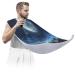 Moon Landscape Beard Bib Apron Beard Hair Catcher for Men Shaving Fathers Day Anniversary Christmas Gifts for Dad Husband Beard Bib with 2 Suction Cups