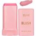 Moisturizing Makeup Blusher Stick Long-lasting Face Cream Blusher Solid Moisturizing Stick Blusher Balm | Cheeks Blusher Creamy Makeup Cheeks Blusher Beauty Blusher for Face Fanelod Pink - Buy Online on GoSupps.com