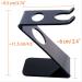 Jojomis Men's Shaving Brush Tool Stand - Z-Shaped Black | Premium Grooming Accessories for a Perfect Shave - Buy Online on GoSupps.com