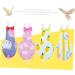 PopetPop Vogel Carrier for Birds - Sittich Bird Cage Fabric Diapers Parrot Diaper Covers Small Conure & Nymphensittich Accessories - XS Pink - Buy Online on GoSupps.com