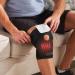 Deluxe Knee Pain Relief System: Tens Unit Nerve Stimulation & Heated Muscle Relaxer Compression Wrap - International Shipping Available - Buy Online on GoSupps.com