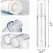 3pcs Cretty-Meet Empty Airless Pump Bottles - 10ml Travel Lotion Containers for DIY Foundation, Gel, Moisturizer - Refillable Vacuum Press Pump Bottles - Buy Online on GoSupps.com