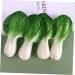 OUNONA 2pcs Little Cabbage Model Little Cabbage Props Simulation Vegetables Artificial Lettuce Simulation Food Model Decor Models Restaurant Display Prop Pvc Ingredients Chinese Cabbage - Buy Online on GoSupps.com