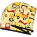Funny Construction Vehicles Microfiber Hair Towel | Super Absorbent Coral Velvet Wrap for Long Curly & Thick Hair - Buy Online on GoSupps.com