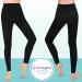 Evolyline Medical Compression Pantyhose for Women & Men 20-30mmHg Footless Graduated Support Tights Compression Pantyhose Opaque Compression Socks Stockings for Varicose Veins Edema Flight Nursing Black S - Buy Online on GoSupps.com