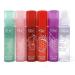 Fruity-Pop Roller Gloss by S.he Makeup  Smooth Glass Like Shine Lip Glosses  Complete Set of All 6 Flavor Scents 0.22oz 6.3g Clear