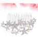 DOITOOL Comb for Bridal Crystal Rhinestones Rhinestone Hair Comb Wedding Hair Comb Rhinestone Comb Hair Combs for Women Bride Comb Crystal Hair Women's Accessories Artificial - Buy Online on GoSupps.com