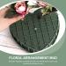 Nuobesty Heart-Shaped Flower Foam - 4 Green Floral Sponge Bricks for Wedding & Dried Flower Arrangements - Buy Online on GoSupps.com