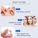 DAPIN Anti Snoring Nose Clip 12-Pack - Silicone Magnetic Snore Stopper for Quiet Sleep - Buy Online on GoSupps.com
