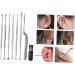 SKISUNO 1set Ear Wax Removal Tool Ear Scoop Kit for Safe and Comfortable Cleaning Travel Compact and Elegant Design for Daily Use - Buy Online on GoSupps.com