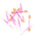 PLAFOPE 80pcs Eyeshadow Sponge Brush Non Latex Plastic Eyeshadow Cosmetic Eyeshadow Sponge