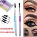 1pc Professional Eye Brush with Hat Eyebrow Eyelash Brushes Mascara Brushes Wands Applicator Portable Beauty Tools for Makeup Use(pink) - Buy Online on GoSupps.com