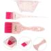 HAPINARY 1 Set Hair Dyeing Accessories Hair Tint Dying Coloring Applicator Mens Comb Hair Dryers Mixing Bowl Mixing Tint Bowls Hair Dye Brush and Tools Man Suit Pearlescent Pink - Buy Online on GoSupps.com
