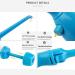 Affordable Non-Electric Portable Water Flosser | Cordless Oral Irrigator for Home & Travel - Simple Operation in Blue - Buy Online on GoSupps.com
