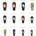 Wearable spider web dripping blood nail piece three-dimensional spider nail piece new fake nail patch 1 count (Pack of 1) - Buy Online on GoSupps.com
