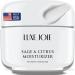 LuxeJoie Sage and Citrus Moisturizer 2 oz Natural Face Cream Oil Free Skin Types Normal Oily Combination Acne Prone Anti-Wrinkle Tighten Lift