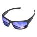 maivnz Floating Polarized Fishing Sunglasses for Men Surfing Kayaking UV400 Protection Unsinkable Water Sport Sun Glasses Black Frame Blue Revo
