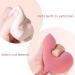 Euduq 8-Piece Makeup Sponge Set | Beauty Blender for Liquid Foundation & Powder | Light Pink Cosmetics Washing Pads - Buy Online on GoSupps.com