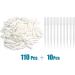Zison 110-Piece Cotton Replacement Kit for Essential Oil Inhalers | Absorbent Cotton Sticks (4 cm) for Aromatherapy - Buy Online on GoSupps.com