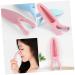 FRCOLOR 3pcs Wooden Nose Massager & Skincare Tools Set - Pink Spatula Comb & Scraper for Perfect Skin Care - Buy Online on GoSupps.com