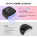 Buy Lavinda 54W UV LED Nail Lamp - Fast Curing Gel Polish & Acrylic Nail Dryer with Auto Sensor | Professional Nail Art Tools for Salon & Home Use - Buy Online on GoSupps.com