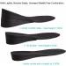 Vogue Newrui Height Increase Insoles - Taller Shoes Insoles with Variable Cushioned Heel Inserts and Arch Support for Women - Black (S) - Buy Online on GoSupps.com