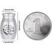 Canghai Mini Cremation Urn Small Keepsake for Human and Pet Ashes | Stainless Steel Ashes Holder Souvenir Ash Box 25x16 mm (Silver) - Buy Online on GoSupps.com