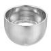 Fomiye's foam shell for shaving foam Razor foam foam foam shell metal mug for shaving soap container for shaving soap beard kits for men double-walled stainless steel shaving accessories travel