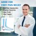 Skyfoot Orthopedic Heel Lift Inserts Shock Absorbing Insoles for Achilles Tendonitis Heel Spurs & Plantar Fasciitis Relief (Small 0.8" Height - Buy Online on GoSupps.com