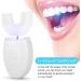 U-Shaped Electric Sonic Toothbrush for Adults | Wireless Charging Tooth Cleaner with Cold Light Teeth Whitening | Oral Care Tool for Travel & Home - White - Buy Online on GoSupps.com