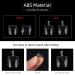 550PCS Clear Acrylic Full Cover Fake Toe Nail Tips for DIY Nail Art - Buy Online on GoSupps.com