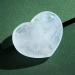XIANNVXI 45mm 1.8" Clear Quartz Healing Crystals Heart Stones 100% Natural Crystals Gemstones Polished Love Puff Palm Stones Reiki Crystal Gifts White - Clear Quartz - Buy Online on GoSupps.com