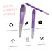 FRCOLOR 450 Pcs Makeup Brushes Pen Guard & Case | Travel Makeup Brush Protector in Purple - Perfect for Makeup Lovers - Buy Online on GoSupps.com