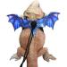 Bearded Dragon Lizard Leash Harness Adjustable Leather Removable Lizard Harness Leash w/3 Size Lizard Wing Nylon Rope Lead for Bearded Dragon Lizard Reptiles purple - Buy Online on GoSupps.com