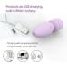 Mini Cordless Handheld Wand Massager - Portable Personal Neck, Shoulder, Back, and Body Massager for Sports Recovery in Light Purple - Buy Online on GoSupps.com