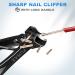 FUMAX Toenail Clippers for Seniors Thick Toenails Heavy Duty Large Nail Clippers with 15mm Wide Jaw Opening Long Handle Big Fingernail Clippers Cutter with Nail File for Men Seniors Women Wide Jaw Opening-Black - Buy Online on GoSupps.com
