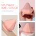 Healeeved 2-St Fascienball Massage Ball - Deep Tissue & Yoga Massage Device with Suction Cup for Sore Muscles Back Pain Relief and Fitness Recovery - Buy Online on GoSupps.com