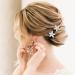 InSowni 128 Pack Silver Pearl Flower Rhinestone Wedding Hair Pins & Clips for Brides & Bridesmaids - Buy Online on GoSupps.com