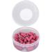 Nail Sanding Bands Multiple Sizes Smoothing Nail Art Sanding Bands Dead Skin Removal for Foot Care (Rose Red) - Buy Online on GoSupps.com