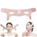 Double Chin Reducer Soft High-Elastic V Line Lifting Mask Chin Strap Depuffing and Skin Tightening Chin Mask Lift Face Sculpting Sleep Mask Upgrade Type Double Chin Reducer