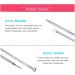 Blackhead Remover Tool Set | 4-Piece Stainless Steel Comedone Extractor & Acne Removal | Best Pore Cleaning Skin Care - Buy Online on GoSupps.com