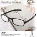 Folding Reading Glasses for Men & Women - Portable Ultra Thin Black Presbyopic Glasses (2.0) | International Shipping - Buy Online on GoSupps.com