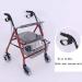 Walker Elderly Travel Cart Portable Folding Shopping Cart Seat Can Take Four Rounds to Buy Food Cart Step Can Push Small Cart Gift Decoration - Buy Online on GoSupps.com