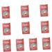 Healeved 10pcs Christmas Paper Bags Paper Gift Bag Christmas Gift Bags Christmas Bag Christmas Goodie Bag Paper Sweet Bag Brown Paper Bag Party Bags with Handles Portable Elder Candy Bag - Buy Online on GoSupps.com