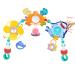 Baby toys 0-6 months-stroller play arch stroller chain from 3-9 months hanging sensory toys with baby bass Christmas birthday present for newborns