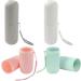 Magideal 5x Vaccination Holder - Portable Toothbrush Storage Box | Dust-Tight Organizer for Family Travel & Daily Use - Buy Online on GoSupps.com