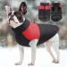 Femax Waterproof Dog Coat - Warm Winter Jacket for Small Medium & Large Dogs | Cold Weather Padded Vest - Red XXL (50cm Chest 45cm Back) - Buy Online on GoSupps.com