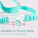 Buy Water Space Swimming Goggles for Kids 3-15 | Panoramic Anti-Fog Design | No Leak Swimming Goggles for Pool & Beach - Pink & Light Green - Buy Online on GoSupps.com